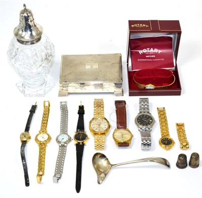 Lot 86 - A gents automatic wristwatch signed Montine; a Tissot quartz wristwatch; an Everite King...