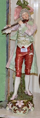 Lot 152 - A Royal Dux figure of a musician