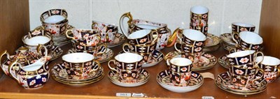Lot 161 - Royal Crown Derby Imari pattern teawares
