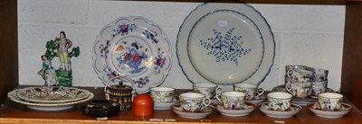 Lot 171 - A group of 19th century Chinoiserie teawares in the snowman pattern together with an 18th/19th...