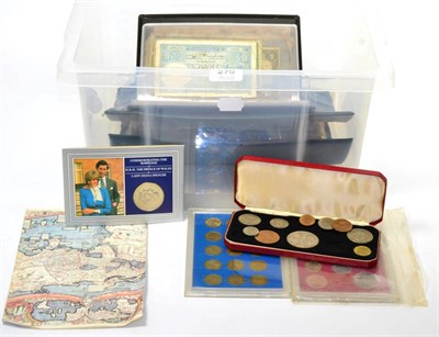 Lot 270 - Various cupro-nickel crowns and an album of coins etc