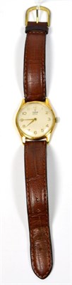 Lot 345 - A gold plated wristwatch, signed Tudor Royal