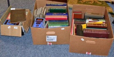 Lot 1160 - A quantity of 20th century maps (c.90) inc. Bartholemew's, OS and RAC, with two boxes of books...