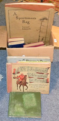 Lot 1162 - A collection of hunting books including:Edwards, Lionel, A Sportsman's Bag. Country Life,...