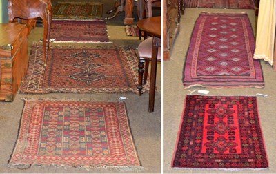 Lot 1268 - Six various Oriental rugs