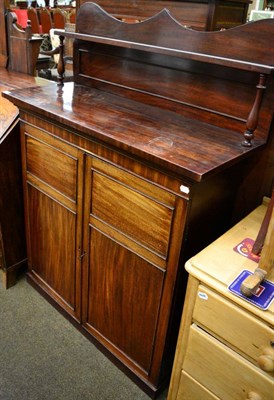 Lot 1361 - A 19th century mahogany chiffonier