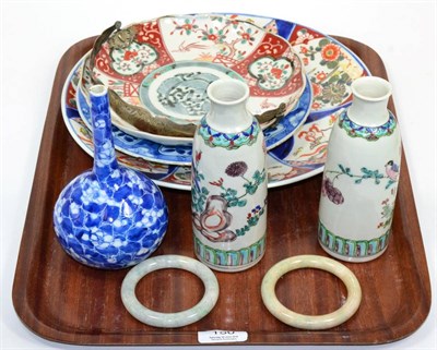 Lot 150 - ~ A group of Oriental items and Imari ware