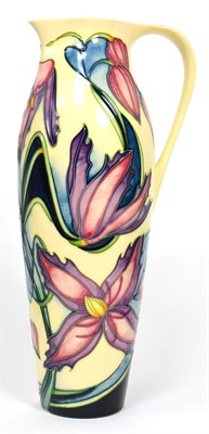 Lot 225 - A Moorcroft ewer by Philip Gibson, dated 2004, with painted and impressed marks, 27cm