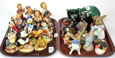 Lot 304 - Hummel figures; Beswick Disney figures (a.f.) etc