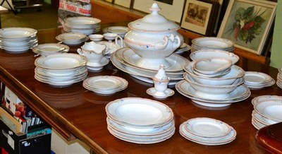 Lot 421 - An extensive German porcelain dinner service by Fischer and Mieg