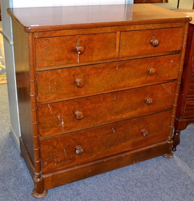 Lot 1199 - ~ A Victorian four height chest of drawers