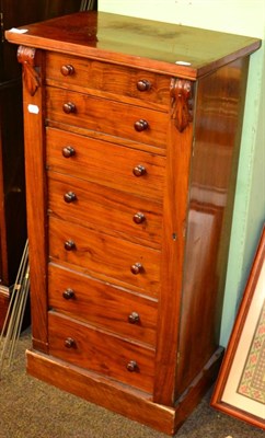 Lot 1280 - Mahogany Wellington chest