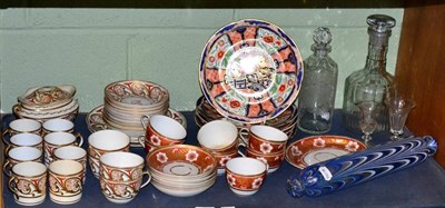 Lot 186 - A Miles Mason part tea and coffee service, circa 1810; a group of Spode tea cups and saucers of...