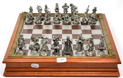 Lot 368 - A Fantasy of the Crystal chess set and board