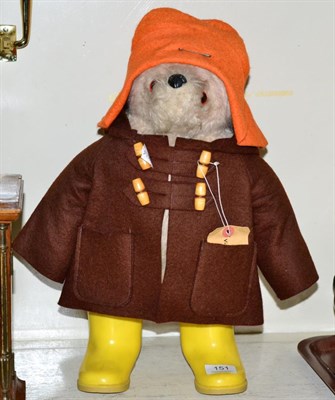 Lot 151 - A Paddington bear stuffed toy