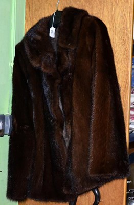 Lot 163 - A mink fur jacket