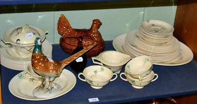 Lot 184 - Doulton ";Coppice"; part dinner service and sundry