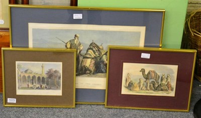 Lot 1075 - Three Orientalist prints