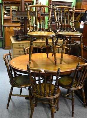 Lot 1349 - Nine ibex chairs