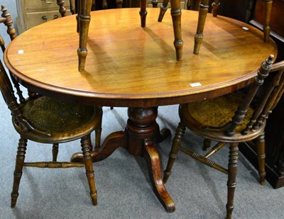 Lot 1350 - ^ A 19th century loo table