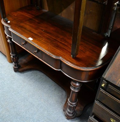 Lot 1353 - A Victorian mahogany buffet