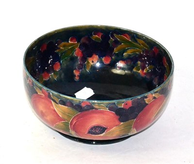 Lot 247 - A Walter Moorcroft pomegranate bowl