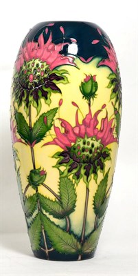 Lot 124 - A modern Moorcroft Bergamot pattern vase, designed by Vicky Lovatt