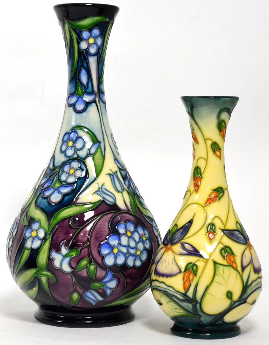 Lot 128 - Moorcroft pottery: Keepsake MCC (Moorcroft Collectors Club) vase, by Rachel Bishop, number 28,...