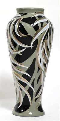 Lot 149 - A Moorcroft pottery New Zealand King Fern pattern vase designed by Vicky Lovatt, limited...