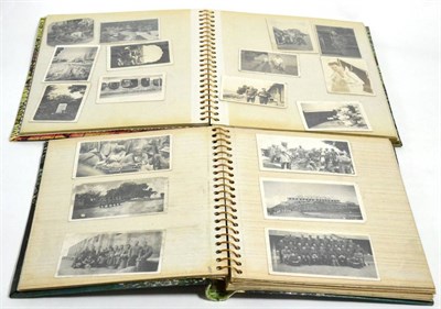 Lot 345 - Two photograph albums containing photographs relating to the Waziristan campaign 1920-39