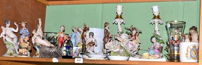 Lot 440 - A large assortment of ceramics and glasswares including Capodimonte, Border Fine Arts, jelly moulds