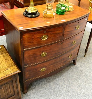 Lot 1120 - A George III chest of drawers