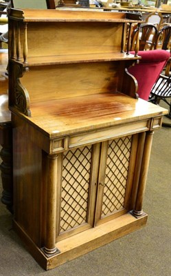 Lot 1213 - A Regency mahogany two door chiffonier