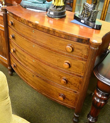 Lot 1264 - A George IV chest of drawers