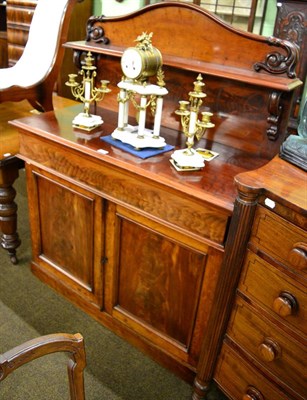 Lot 1265 - A flame mahogany chiffonier