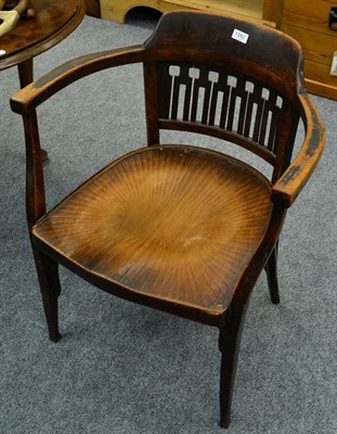 Lot 1382 - An Otto Wagner Bentwood chair