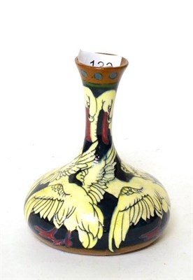 Lot 133 - Foley 'Intarsio' bottle vase, 13.5cm high