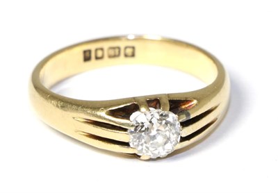 Lot 185 - An 18 carat gold solitaire diamond ring, estimate diamond weight 0.70 carat approximately