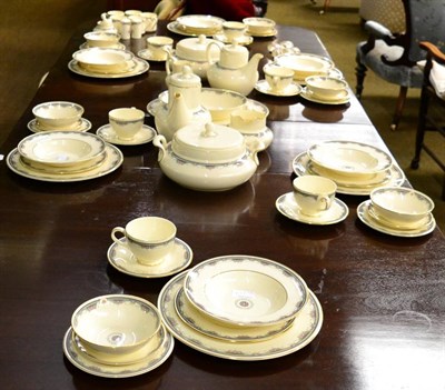 Lot 433 - Royal Doulton Albany pattern part dinner service