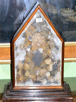 Lot 434 - Cased Geode Cathedral