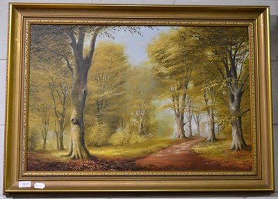 Lot 1117 - George Horne (20th century) Cowdray Park, signed, oil on canvas