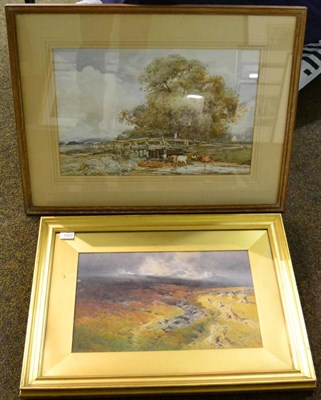 Lot 1203 - Arthur Tucker RBA, ";Late Harvest";, signed, with exhibition label verso for Royal Institute of...