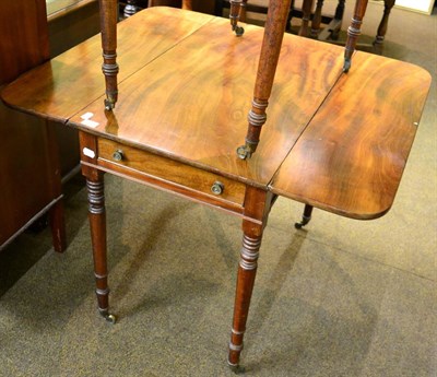 Lot 1267 - Mahogany Pembroke table