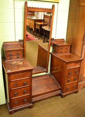 Lot 1339 - Mirrored dressing table