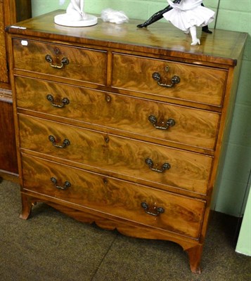 Lot 1342 - George III four height chest of drawers