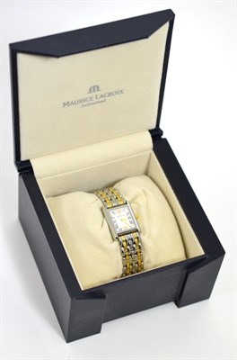Lot 56 - Maurice Lacroix lady's wristwatch, original box