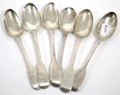 Lot 81 - Six George III spoons