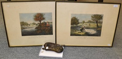 Lot 313 - After J Pollard 'Live bait Fishing...' and 'Fly Fishing...' engraved by R.G. Reeve, a 19th...