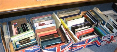 Lot 1015 - Four boxes of antique glass reference books