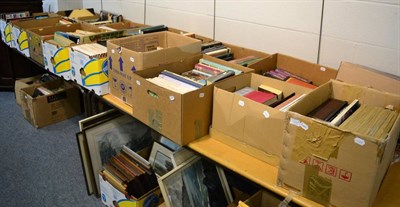 Lot 1024 - Twenty boxes of books, various subjects, 20th century 8vos to folios, some literature but...